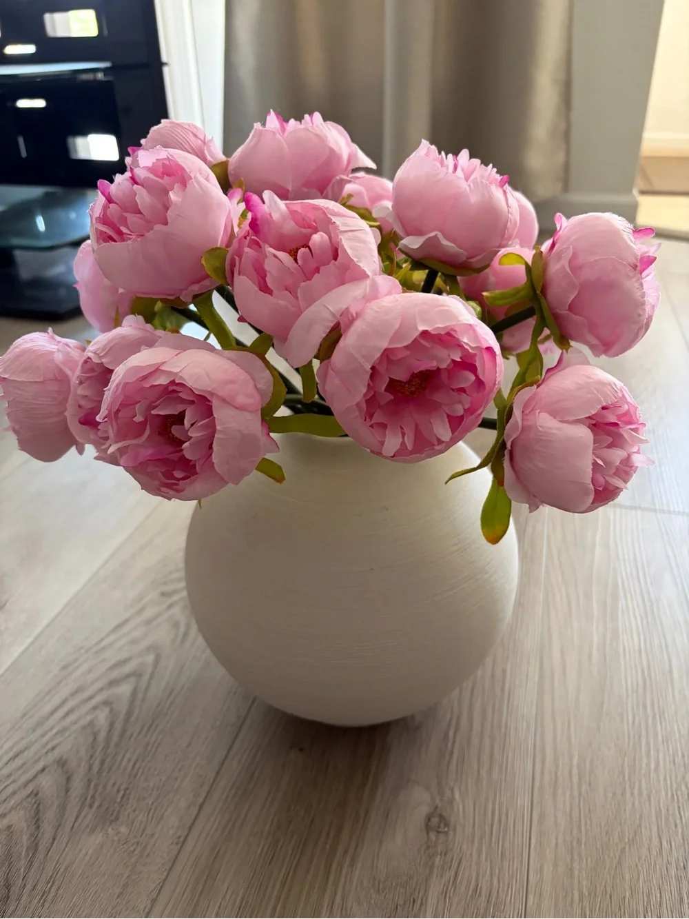 Artificial Pink Peony Bouquet